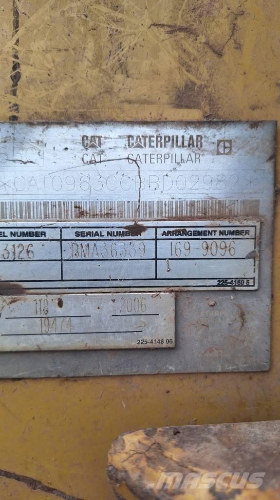CAT 963 C Bandlastare
