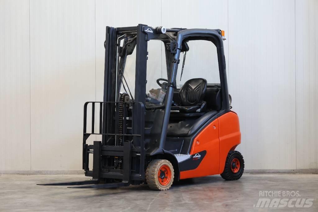 Linde H16T-01 Gasolmotviktstruckar