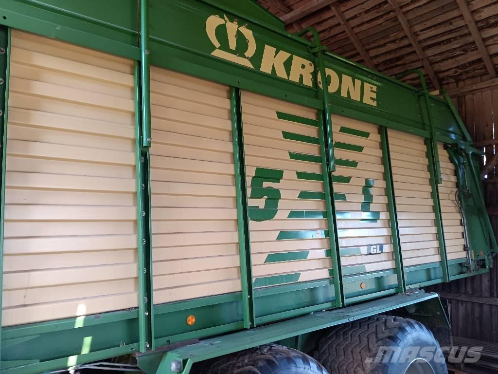 Krone 5 XL GL Hackvagn / Självlastarvagn