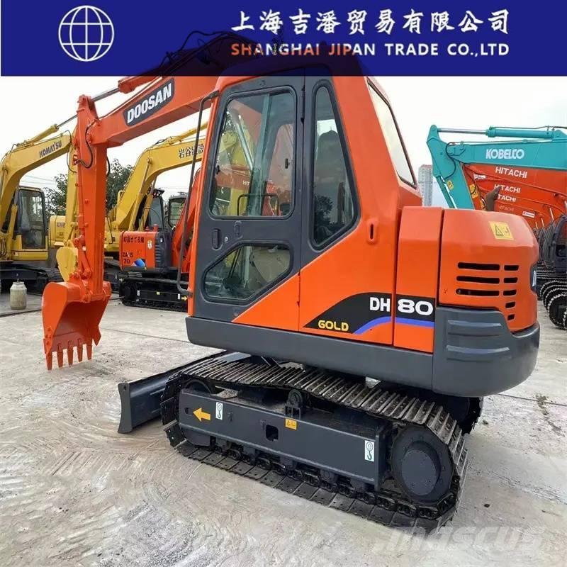 Doosan DH 80 Midigrävmaskiner 7t - 12t