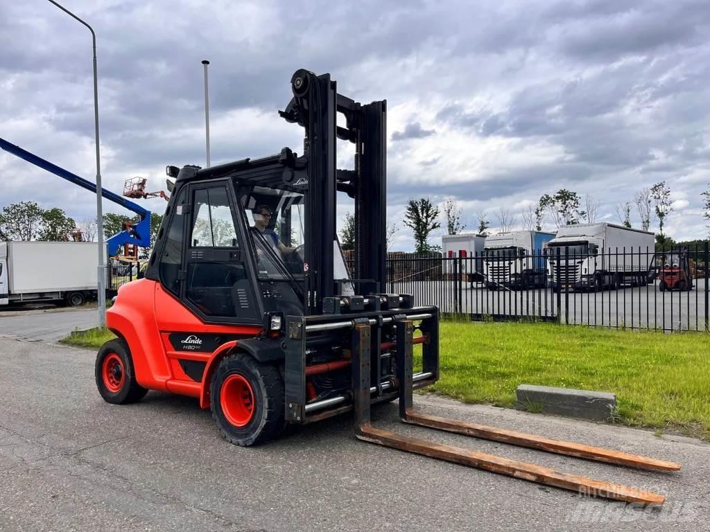 Linde H80D-02/900 Dieselmotviktstruckar