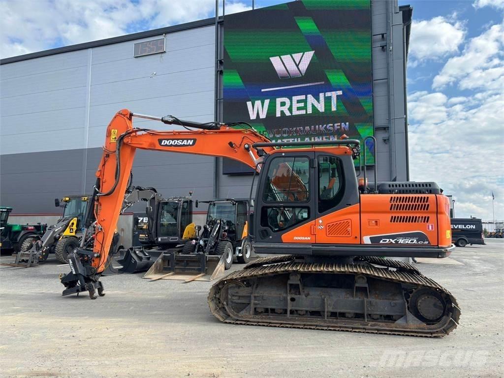 Doosan DX160HLC-5 Bandgrävare