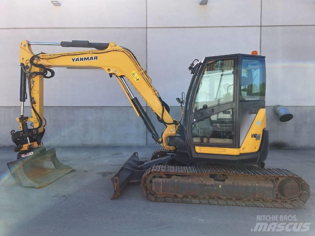 Yanmar Vio 80-1A Midigrävmaskiner 7t - 12t