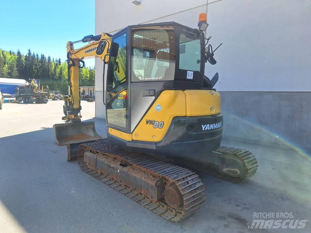 Yanmar Vio 80-1A Midigrävmaskiner 7t - 12t