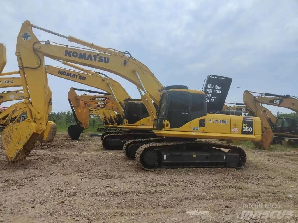 Komatsu PC350 Bandgrävare