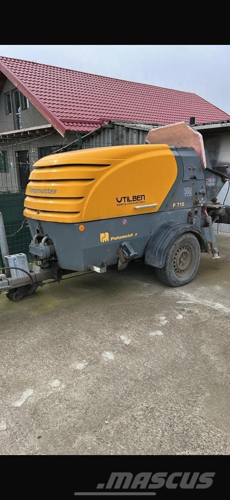 Putzmeister P 715 TD Lastbilar med betongpump