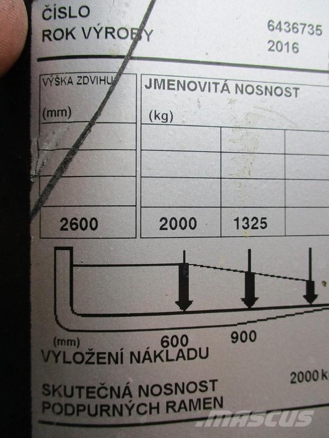 BT SPE 200L Låglyftare med plattform