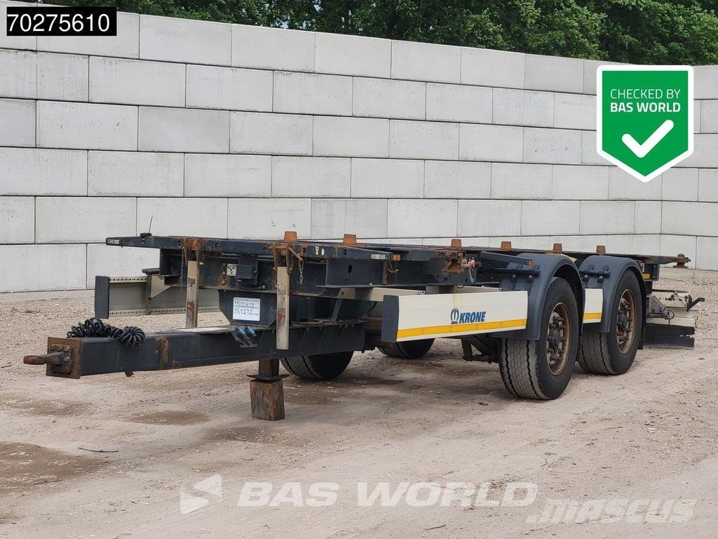 Krone ZZ20A Växelflak-/Containersläp
