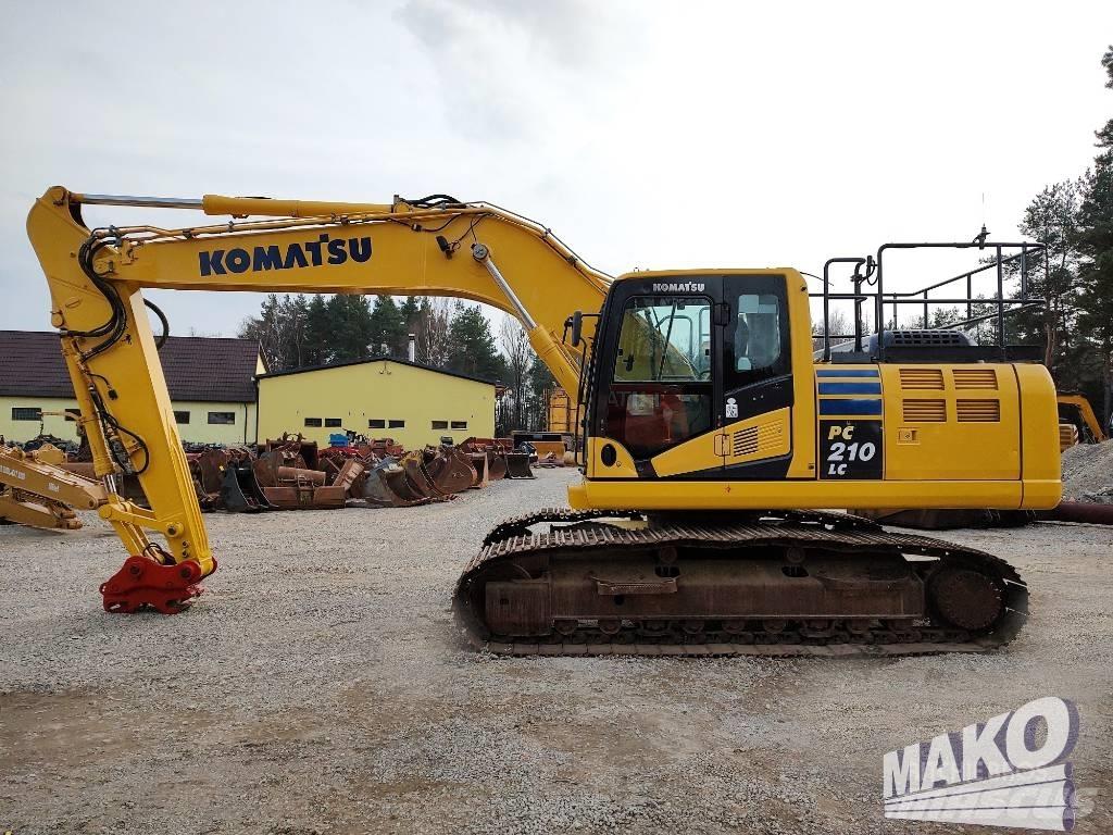 Komatsu PC 210 Bandgrävare