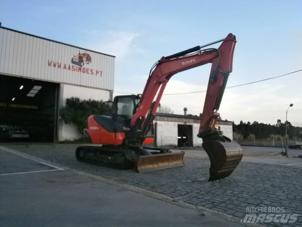 Kubota KX 080-4 Midigrävmaskiner 7t - 12t