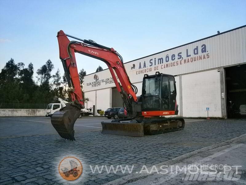Kubota KX 080-4 Midigrävmaskiner 7t - 12t