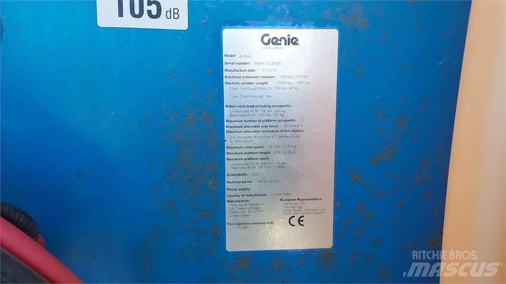 Genie S60HCE Teleskop bomliftar