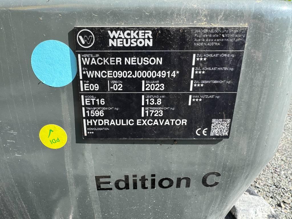 Wacker Neuson ET16 Bandgrävare