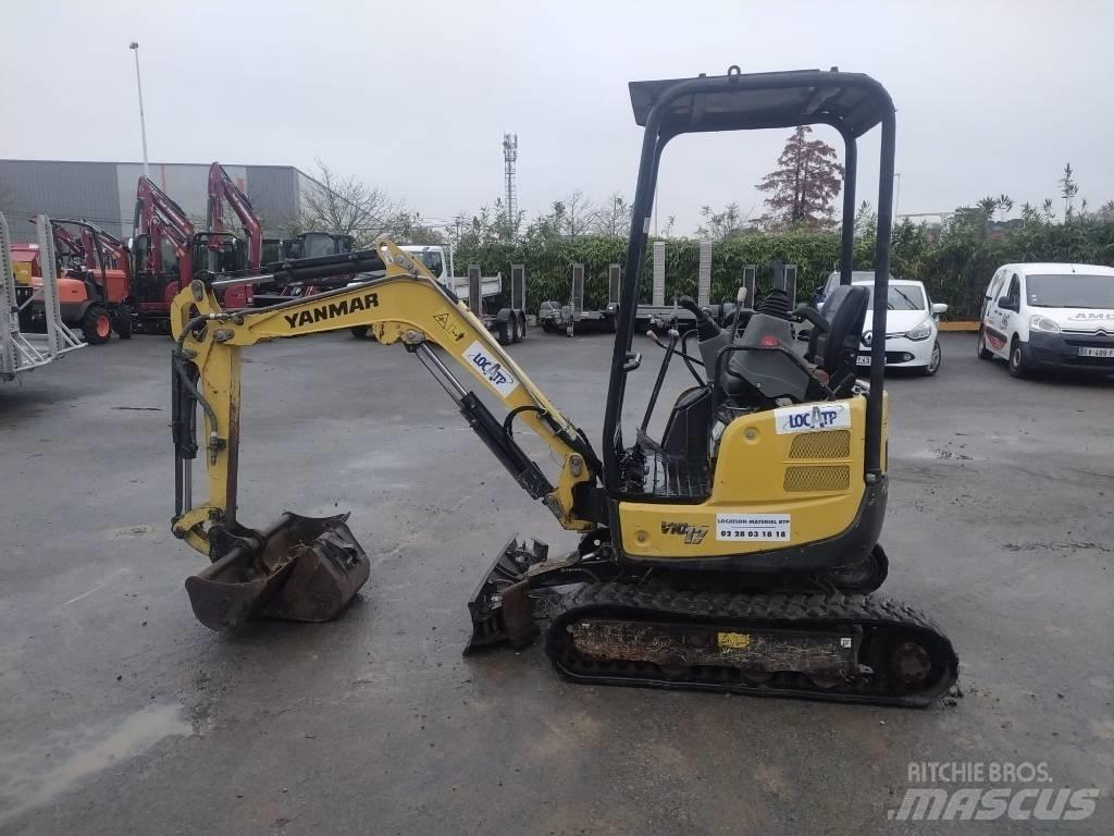 Yanmar Vio 17 U Minigrävare < 7t