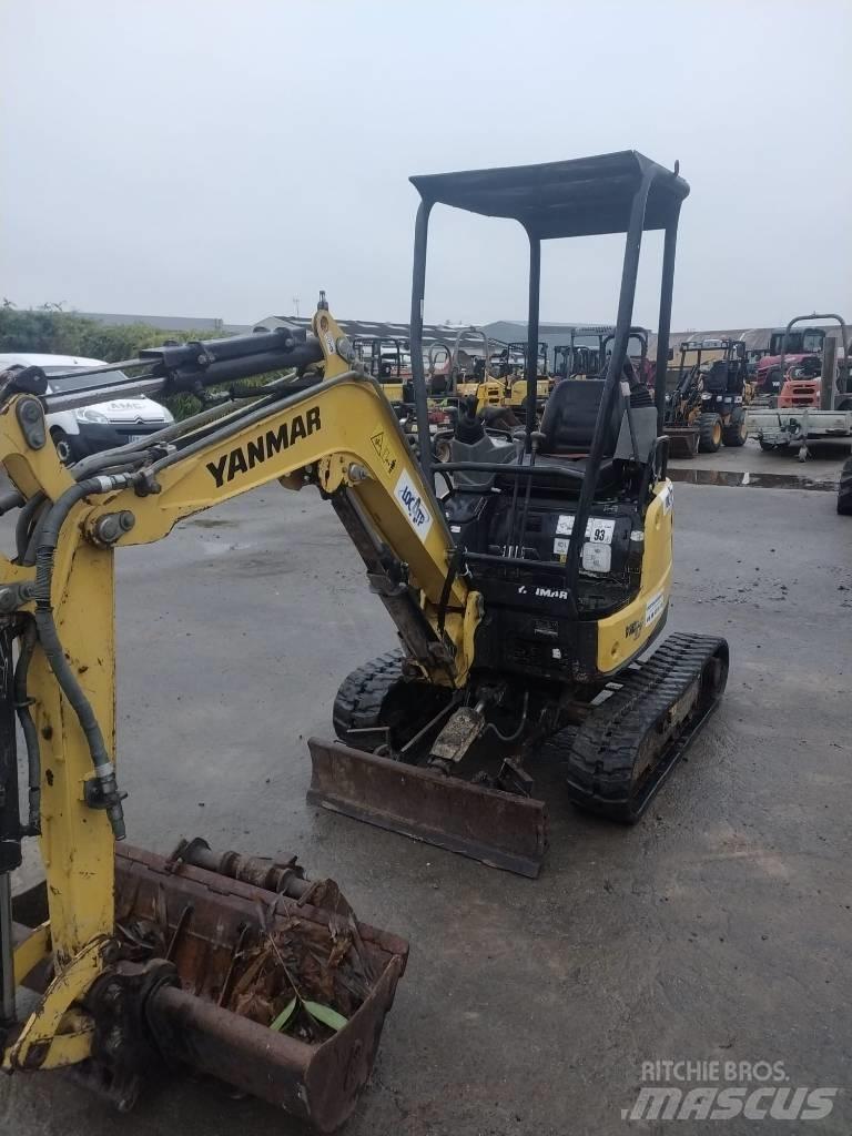 Yanmar Vio 17 U Minigrävare < 7t