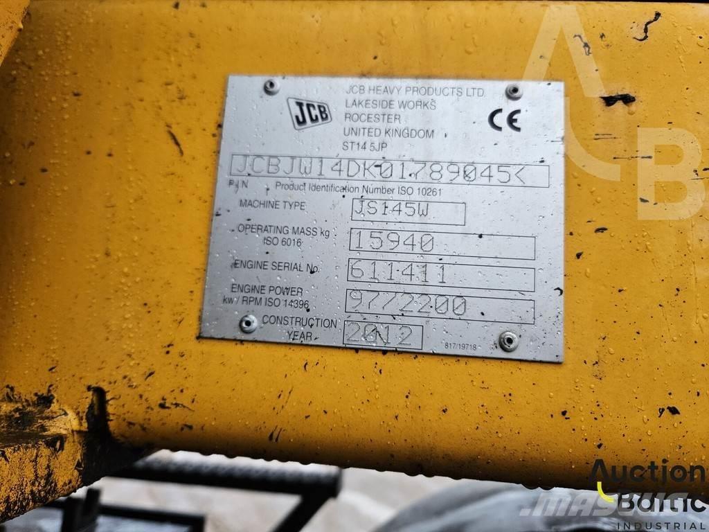 JCB JS 145 W Hjulgrävare