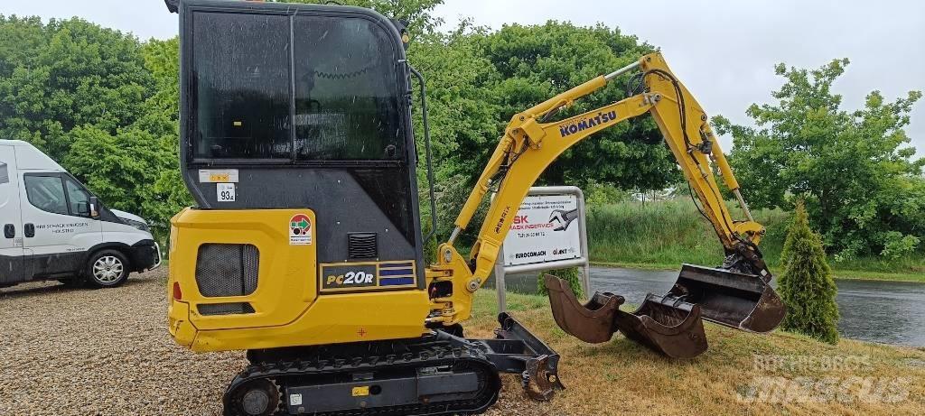 Komatsu PC20 R Minigrävare < 7t
