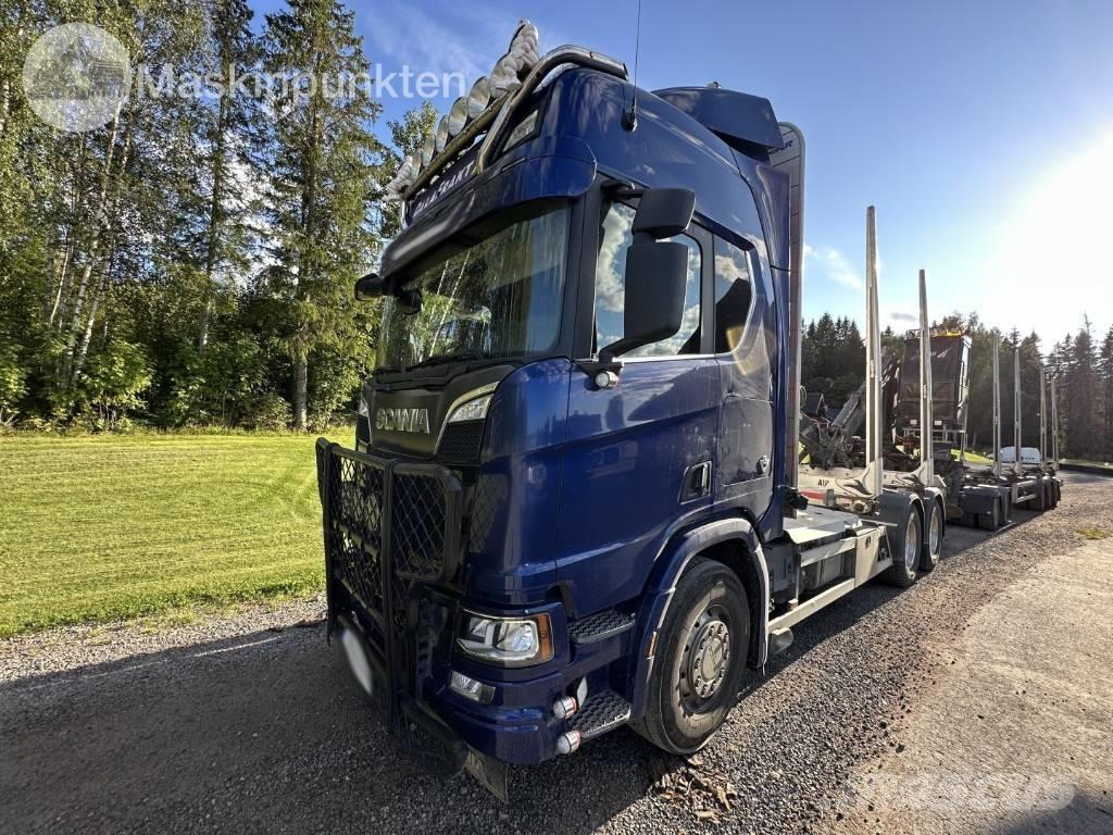 Scania R 650 Timmerbilar