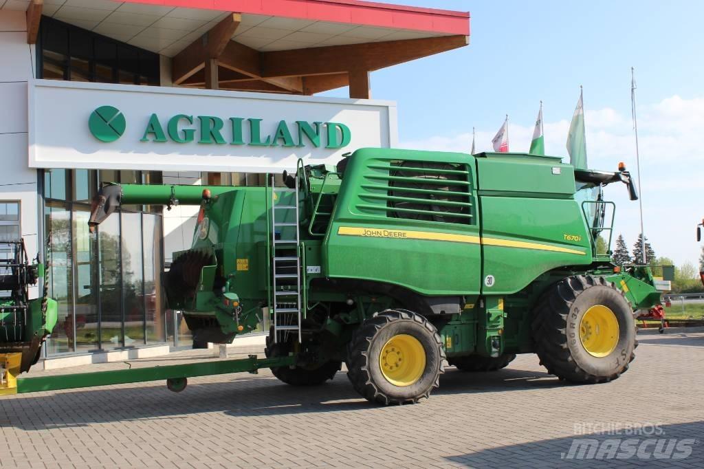 John Deere T 670 i Skördetröskor
