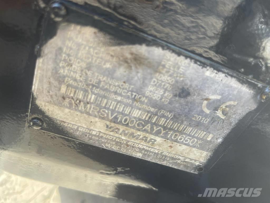 Yanmar SV 100-1 Midigrävmaskiner 7t - 12t