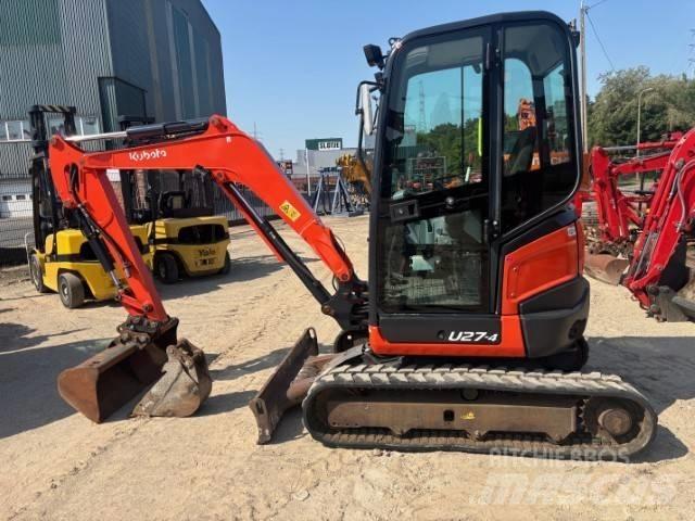 Kubota U 27-4 Minigrävare < 7t