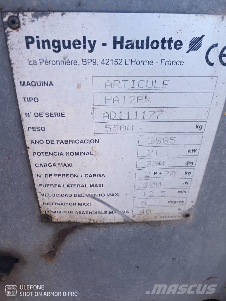 Haulotte HA 12 PX Bomliftar