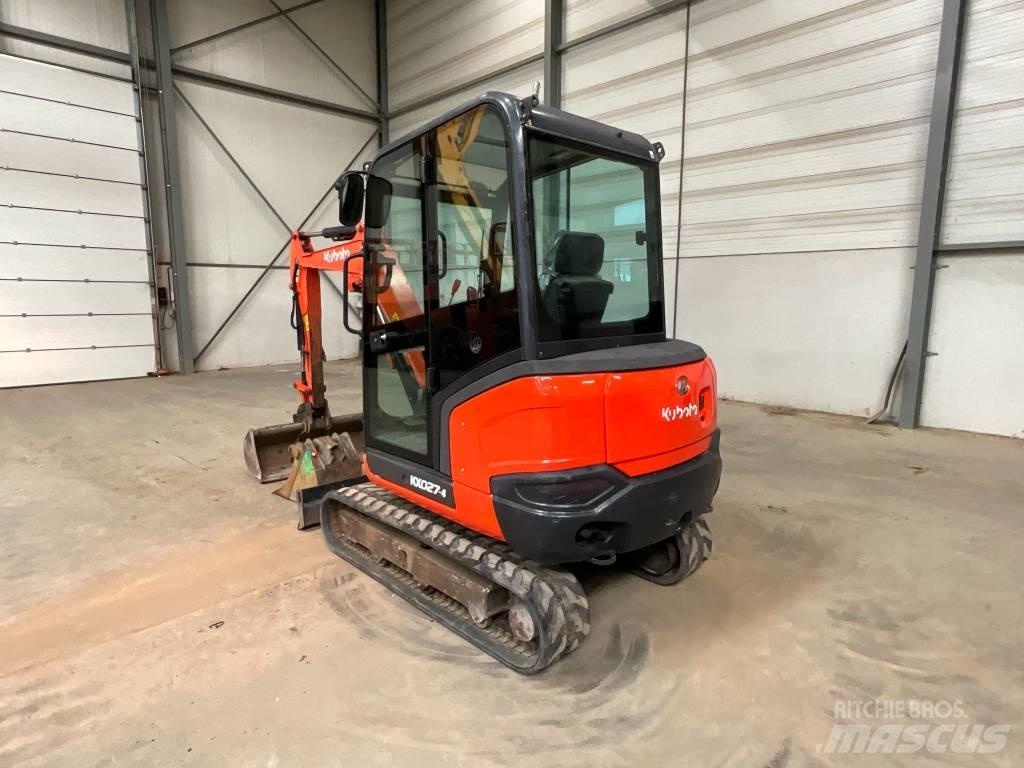 Kubota KX 027-4 Minigrävare < 7t
