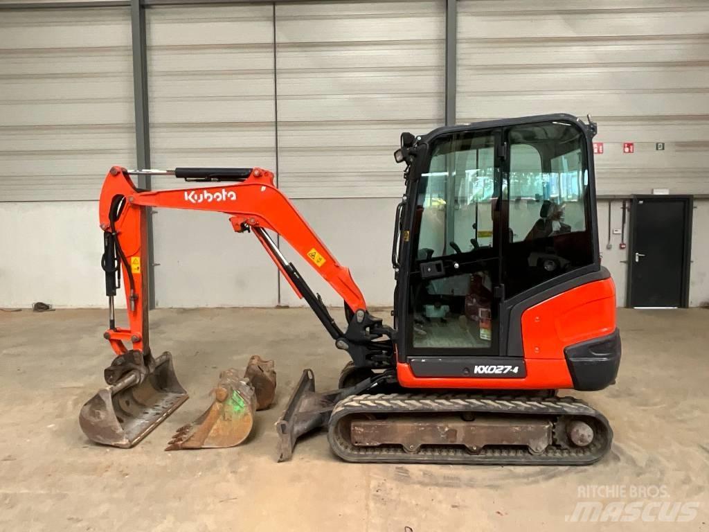 Kubota KX 027-4 Minigrävare < 7t
