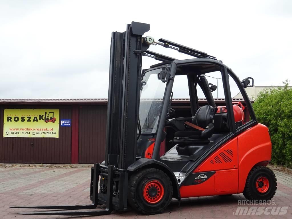 Linde H30T-02 Gasolmotviktstruckar