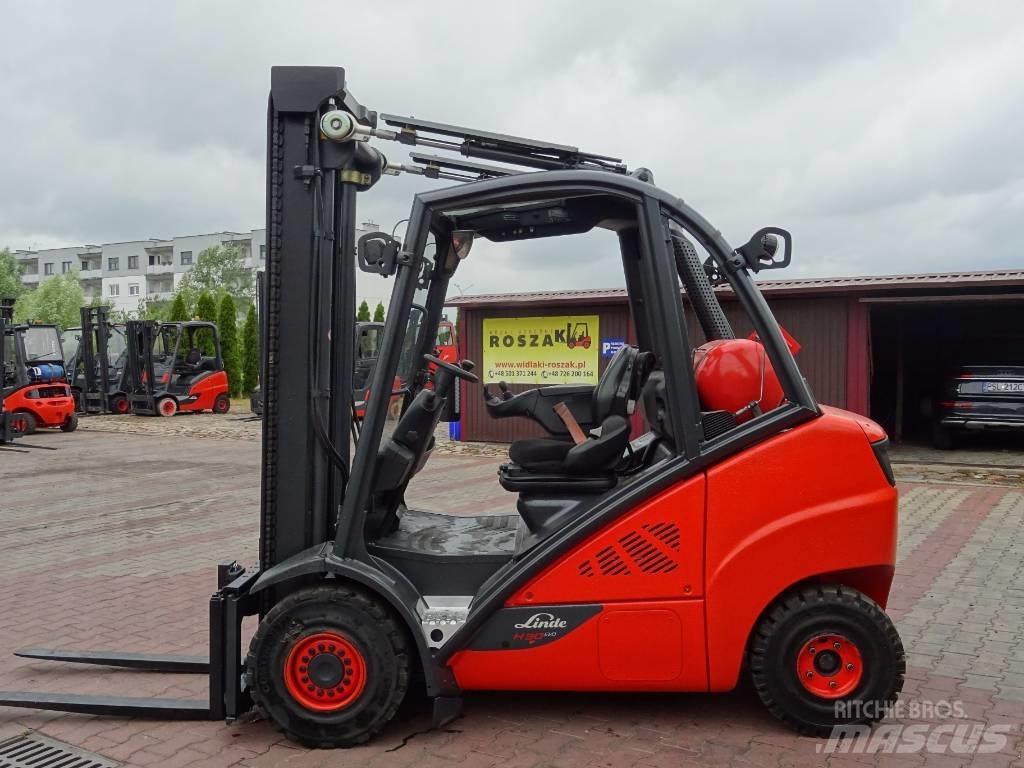Linde H30T-02 Gasolmotviktstruckar