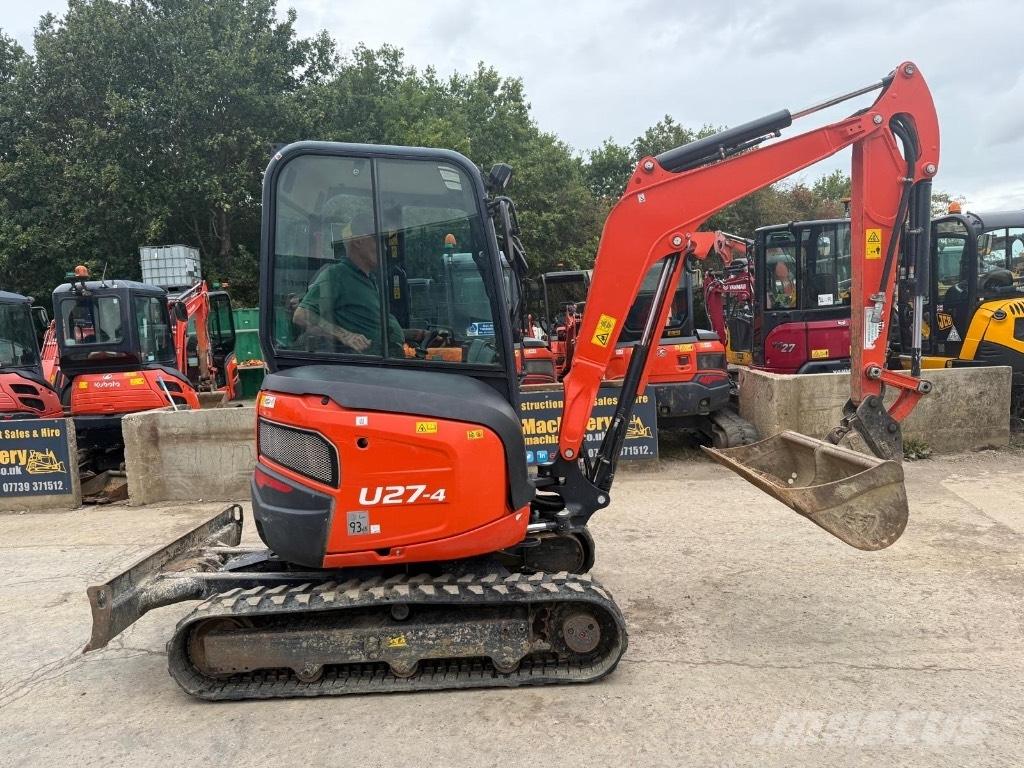 Kubota U 27-4 Minigrävare < 7t