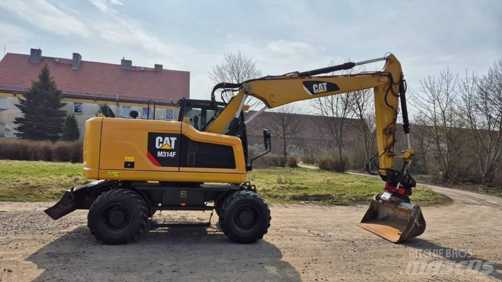 CAT M 314 F Hjulgrävare