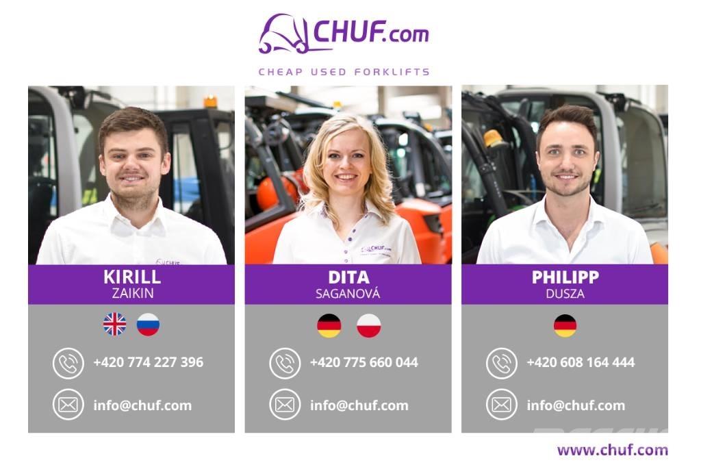 Toyota 8FBMT18 Elmotviktstruckar