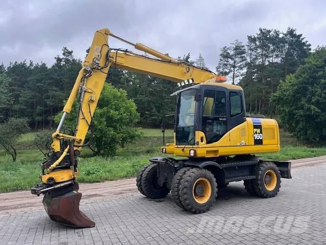 Komatsu PW 160 ES-7K Hjulgrävare