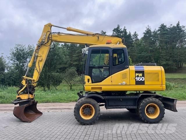 Komatsu PW 160 ES-7K Hjulgrävare