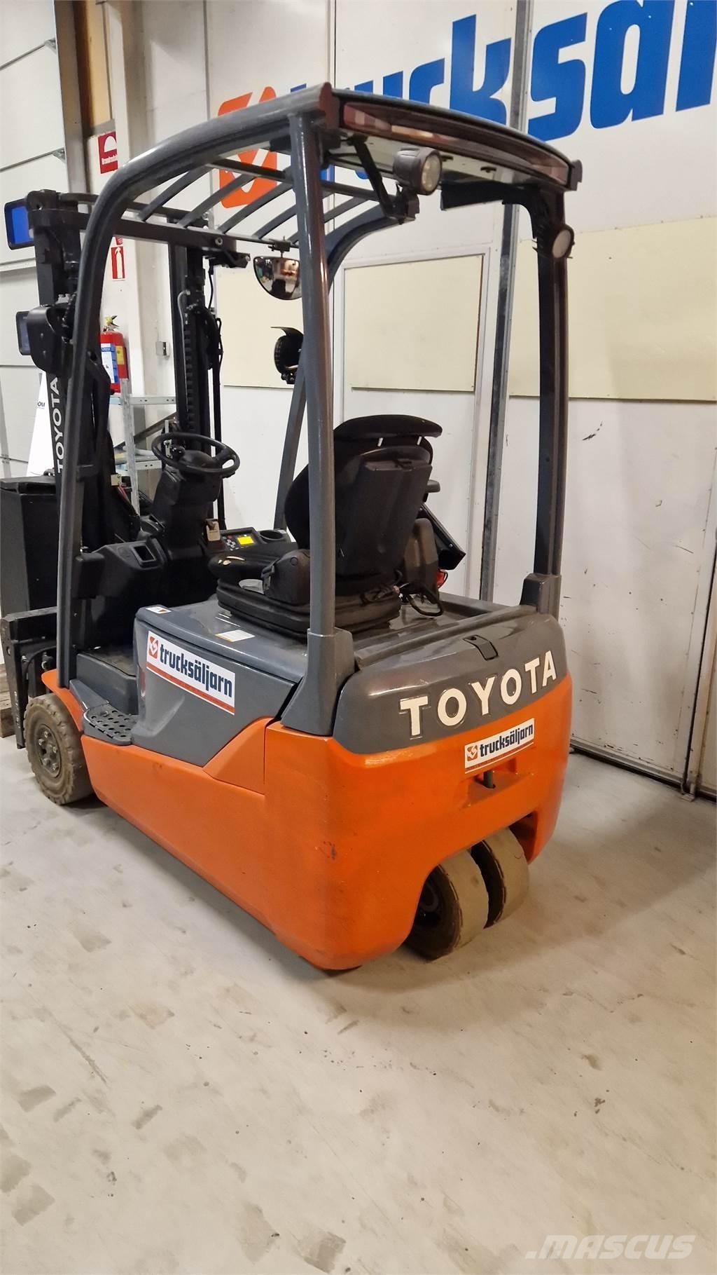 Toyota 8FBE16T Elmotviktstruckar