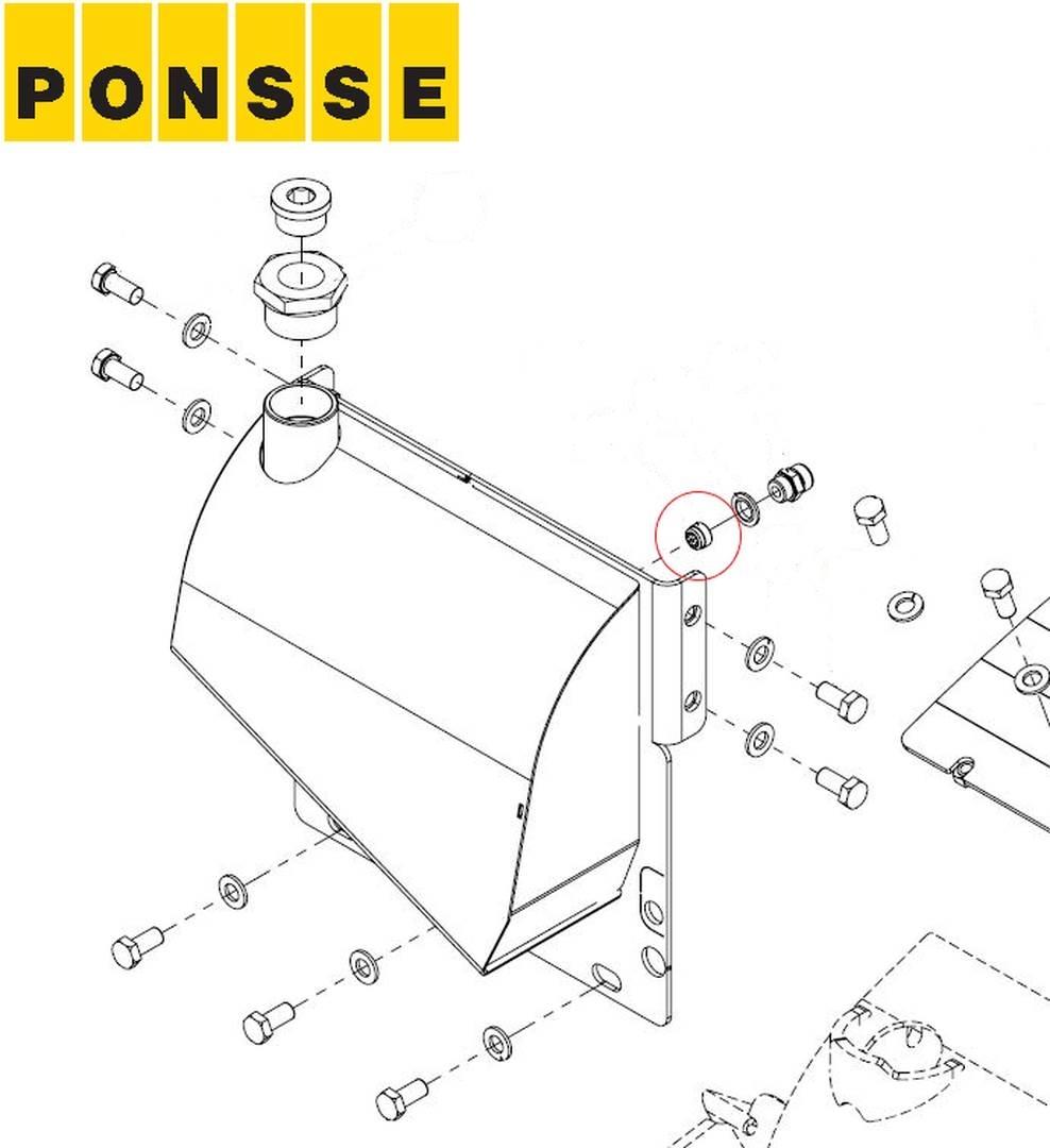 Ponsse 0055026 Skördaraggregat