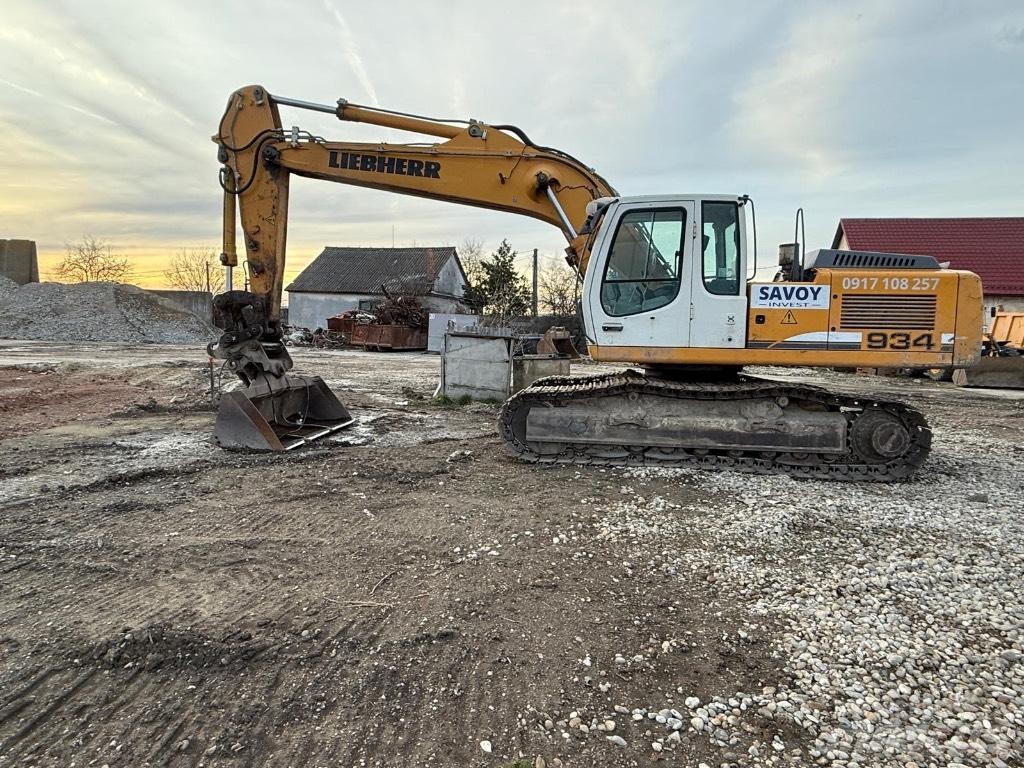 Liebherr R 934 C Bandgrävare