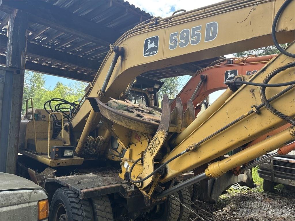 DEERE 595D Hjulgrävare