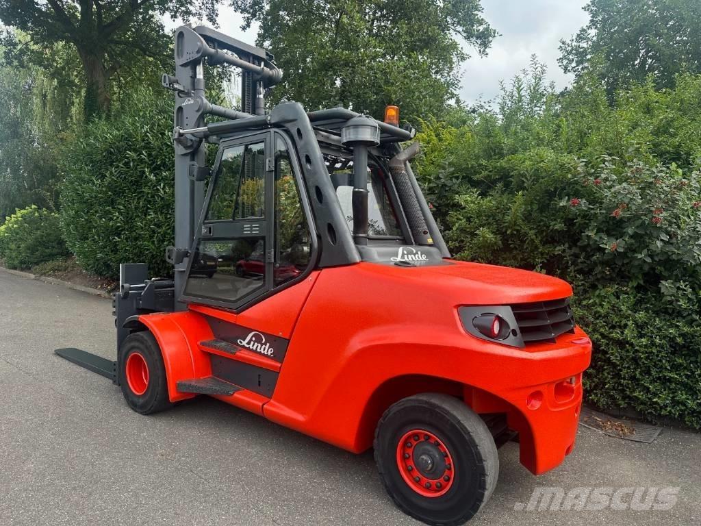 Linde H 80 D-02/1100 Dieselmotviktstruckar