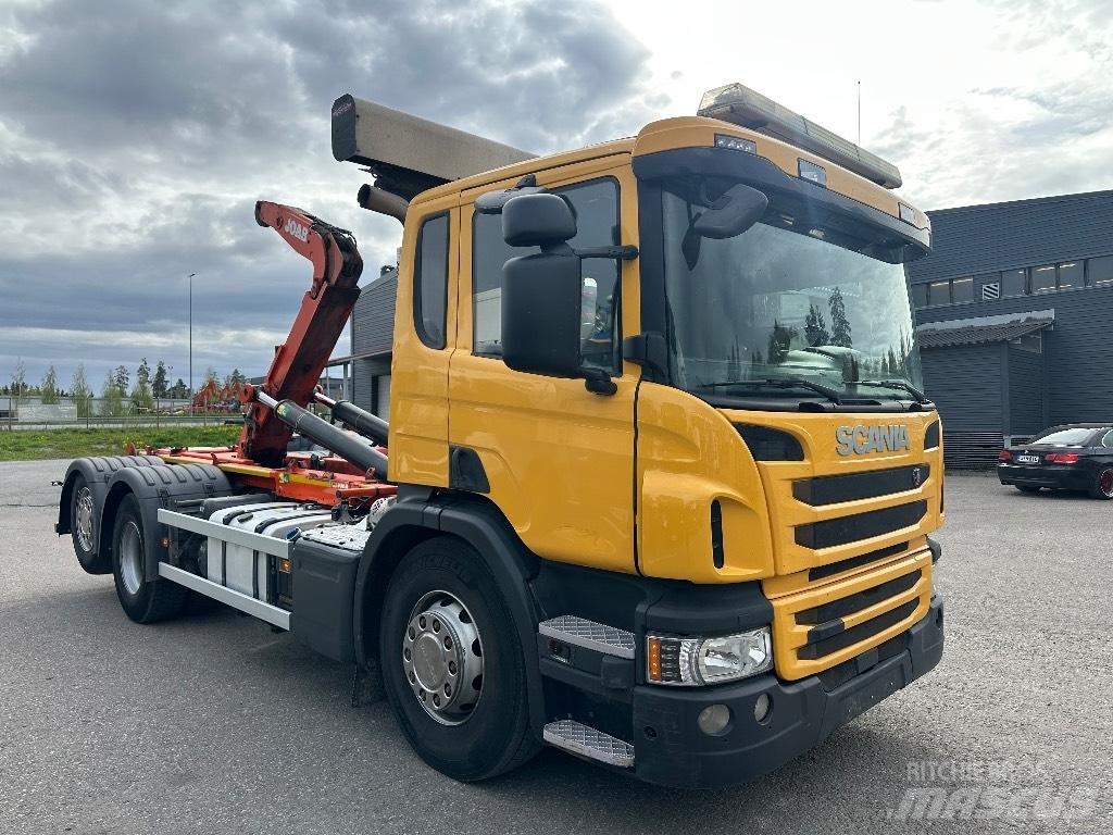 Scania P370 6x2*4 Lastväxlare/Krokbilar