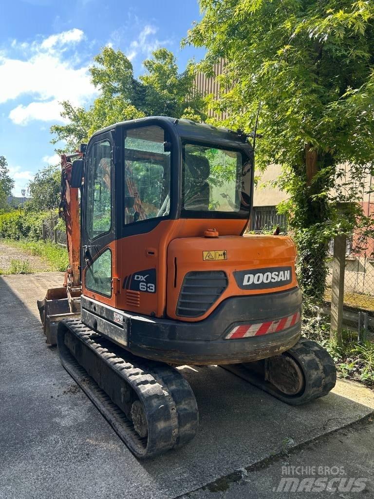 Doosan DX 63-3 Minigrävare < 7t