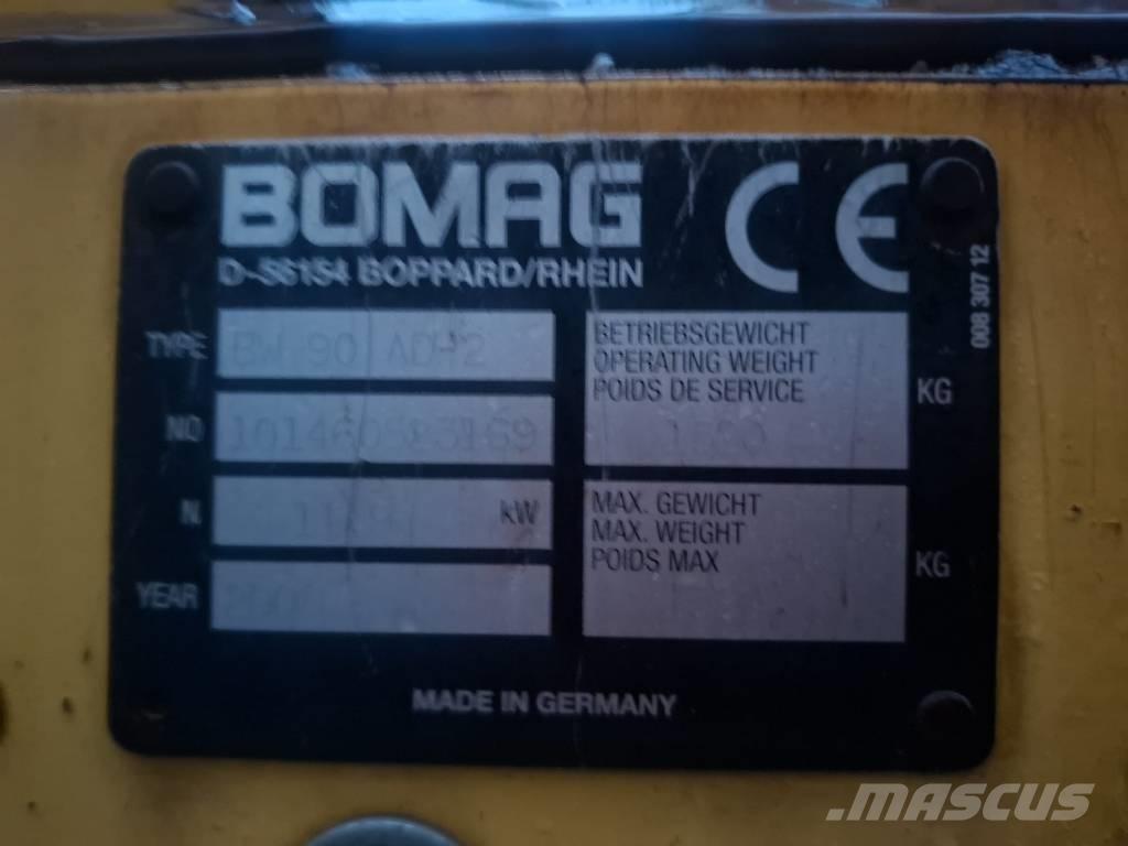 Bomag BW 90 AD-2 Tvåvalsvältar