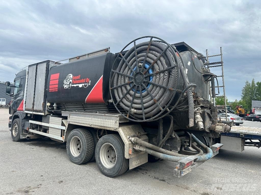 Scania R470 6x2 Slamsugningsbil