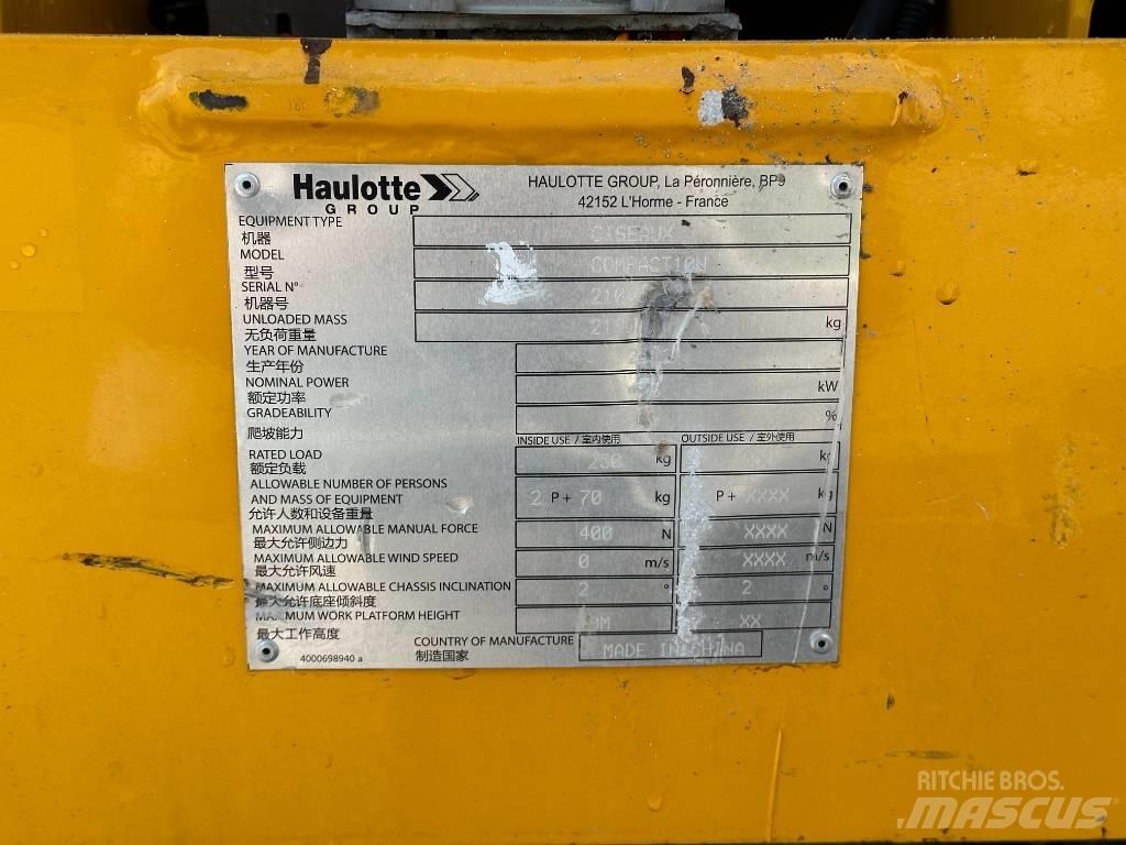 Haulotte COMPACT 10N Saxliftar