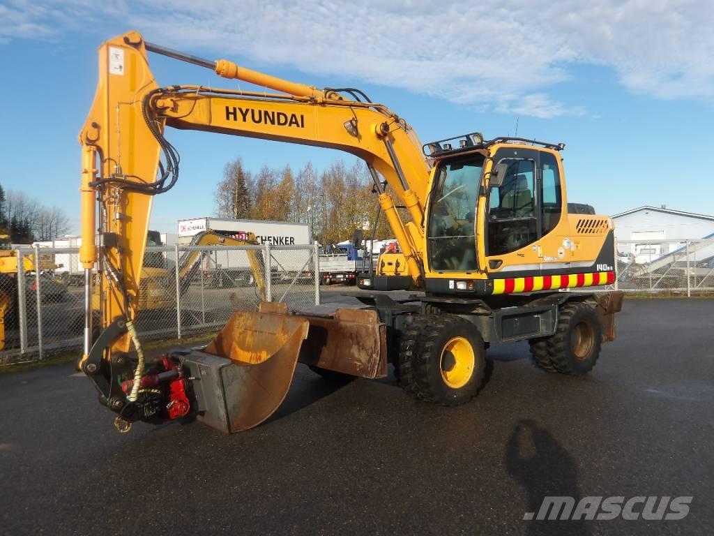 Hyundai R 140 W Hjulgrävare