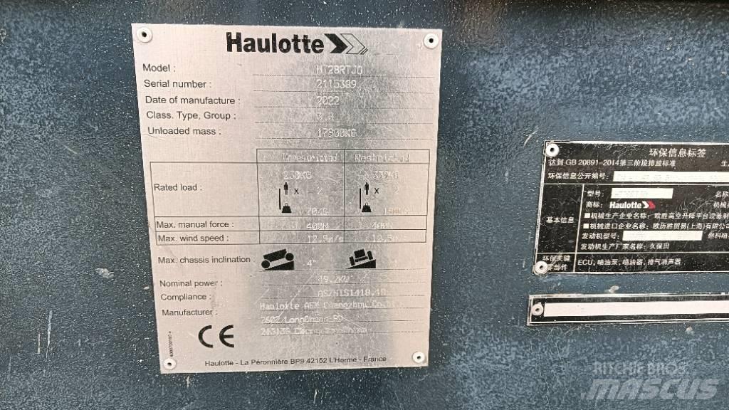 Haulotte HT28RTJO Teleskop bomliftar