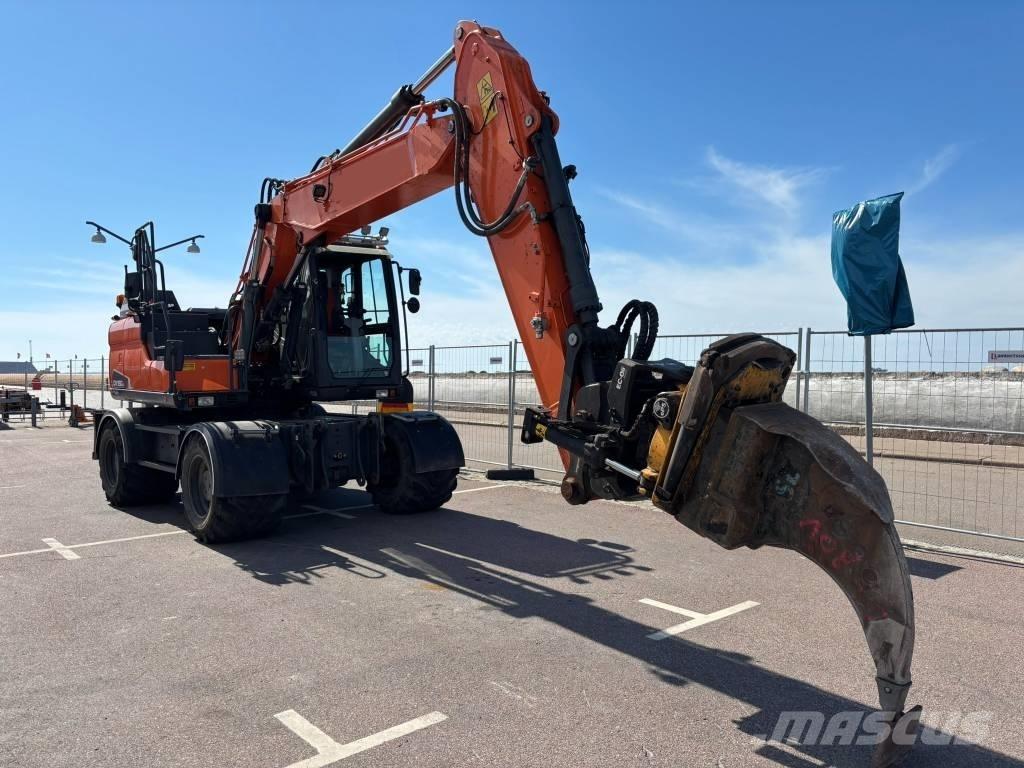 Doosan DX 160 W Hjulgrävare