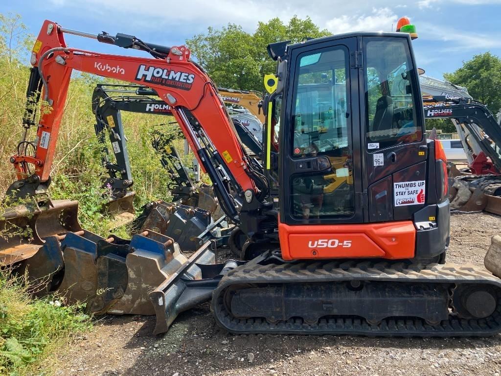 Kubota U 50-5 Minigrävare < 7t