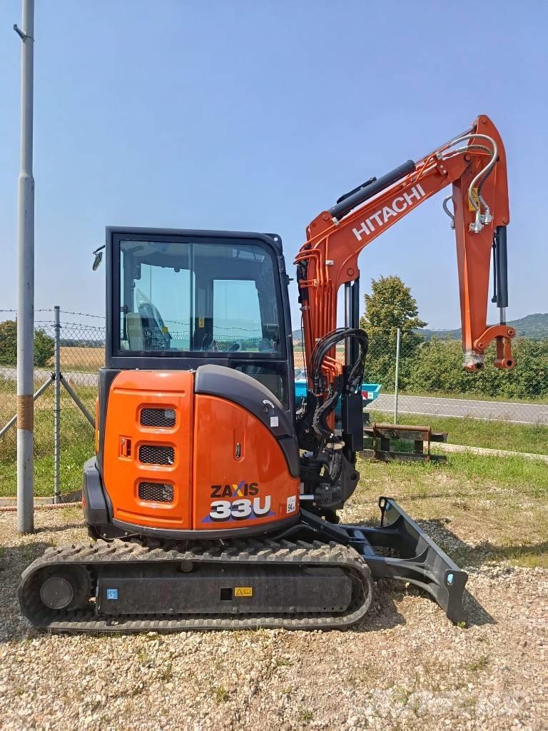 Hitachi ZX33U Bandgrävare